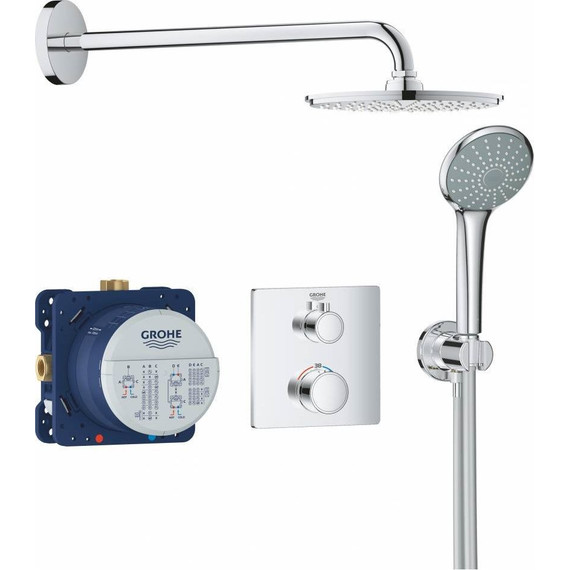 Душевая система для душа с термостатом Grohe Grohtherm 34734000 - фото 