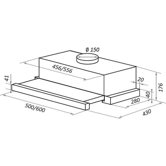 Вытяжка Maunfeld VS Fast (Glass) 60 - фото 17