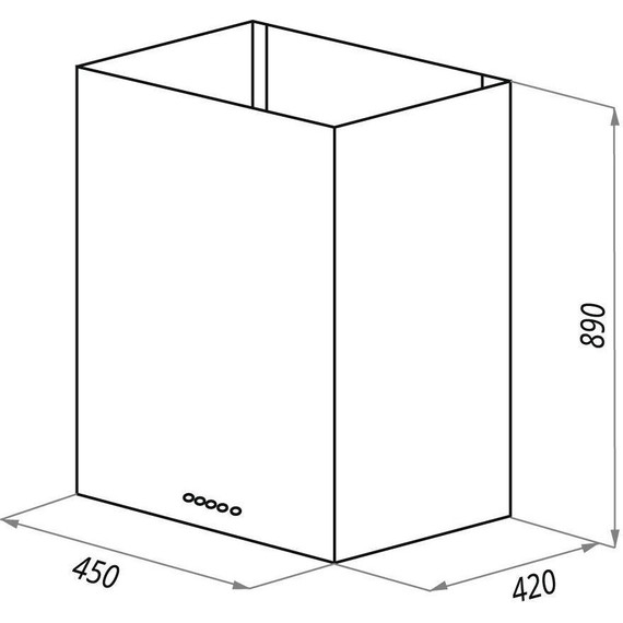 Вытяжка Maunfeld Bath Plus 45 - фото 4