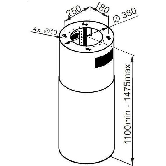 Вытяжка Maunfeld Lee Push, чёрный - фото 2