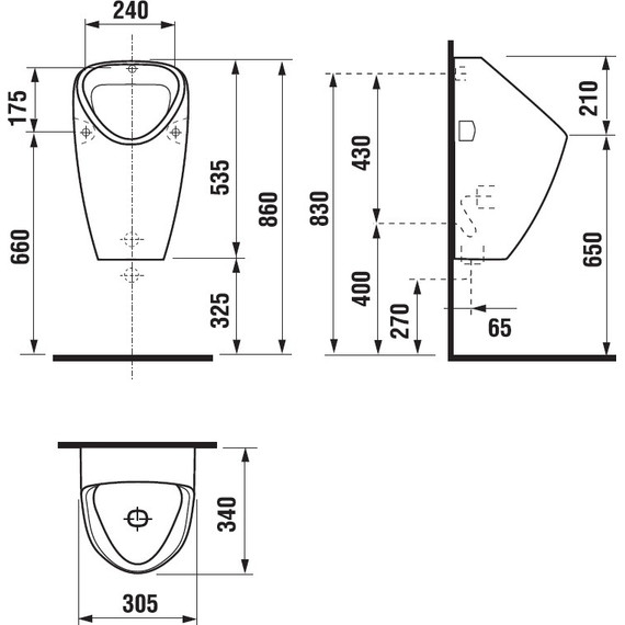 Писсуар Jika Golem 4306.1.000.000.1 - фото 3