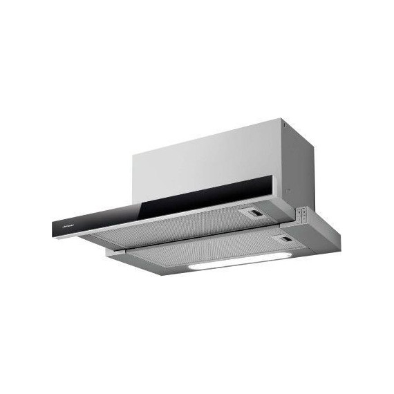 Вытяжка Jet Air Betta 60/GR/BK GL (чёрное стекло) - фото 