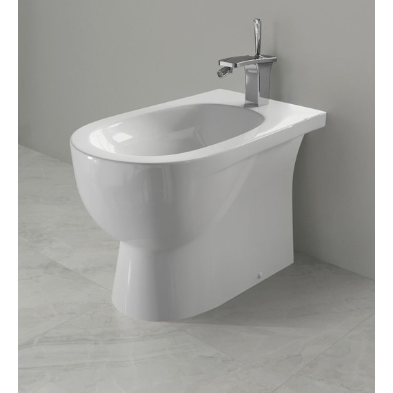 Биде напольное Sanita Luxe Art/Best BD.FS/Art/C/WHT.G/S1 - фото 4