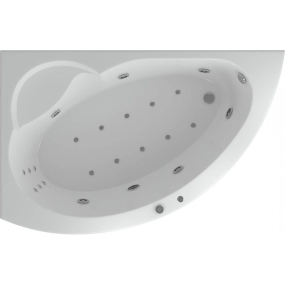 Ванна гидромассажная Aquatek Аякс 2 170x110 см L - фото 2