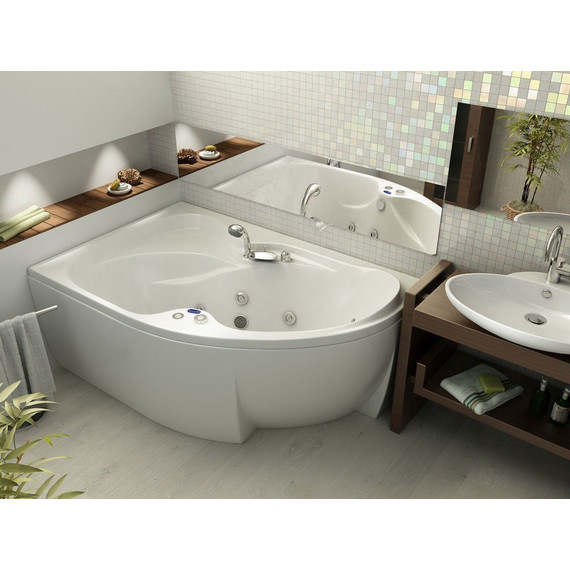 Ванна гидромассажная Aquatek Вега 170x105 см L - фото 3