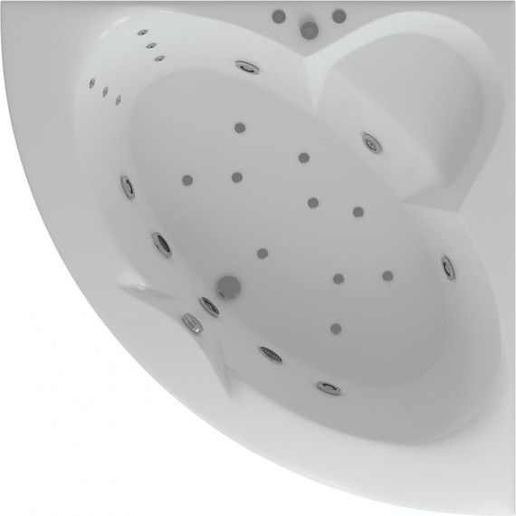 Ванна гидромассажная Aquatek Поларис 155x155 см - фото 2