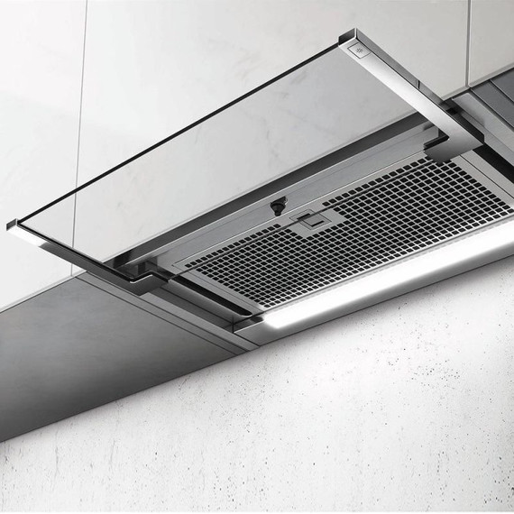 Вытяжка ELICA GLASS OUT IX/A/90 (прозрачное стекло) - фото 2