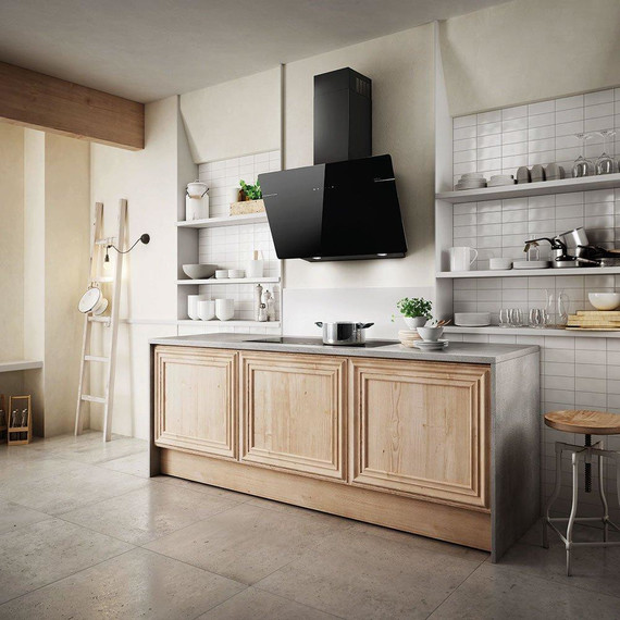 Вытяжка Elica L'essenza BL/A/90 (чёрное стекло) - фото 3