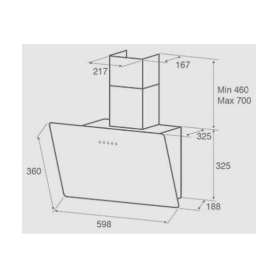 Вытяжка Elica Shade BL/A/60 (чёрное стекло) - фото 2