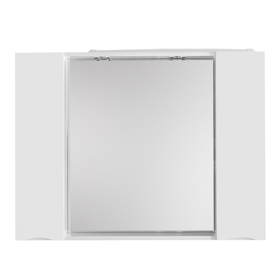Зеркало-шкаф BelBagno 100 см MARINO-SPC-1000/750-2A-BL-P, Bianco Lucido - фото 