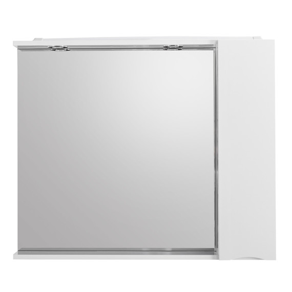 Зеркало-шкаф BelBagno 80 см MARINO-SPC-800/750-1A-BL-P-R, Bianco Lucido - фото 