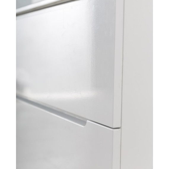 Тумба подвесная с раковиной BelBagno ETNA39-500/390-2C-SO-BL-P 50 см, Bianco Lucido, Цвет фасада: Bianco Lucido - фото 4
