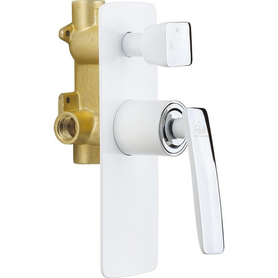 Душевая система для душа Timo Helmi SX-4069/00-16SM, хром/белый - фото 5