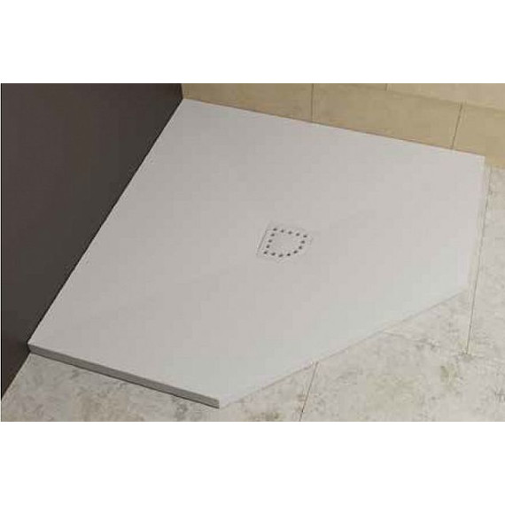 Мраморный поддон Kolpa-San Lavolta Penta 90х90 см - фото 2