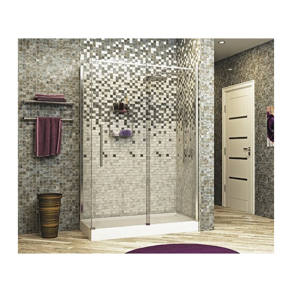 Душевое ограждение WasserKraft Dinkel 130х80 см 58R32, хром/прозрачное - фото 4