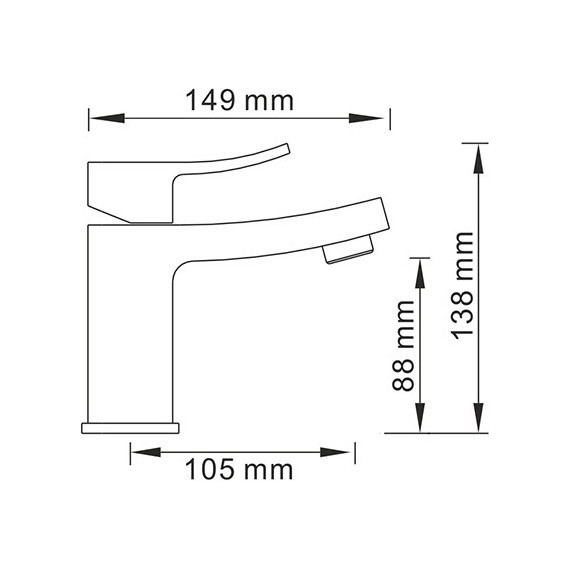 Смеситель для раковины WasserKraft Exter 1603, светлая бронза - фото 6