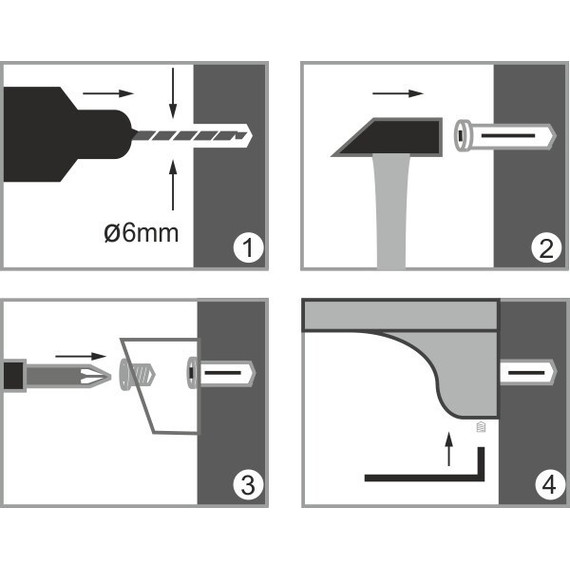Полотенцедержатель WasserKraft Kammel K-8330WHITE, белый - фото 5