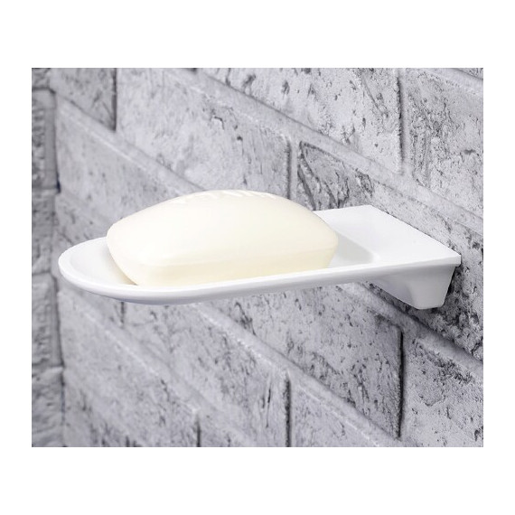 Мыльница WasserKraft Kammel K-8369WHITE, белый - фото 3