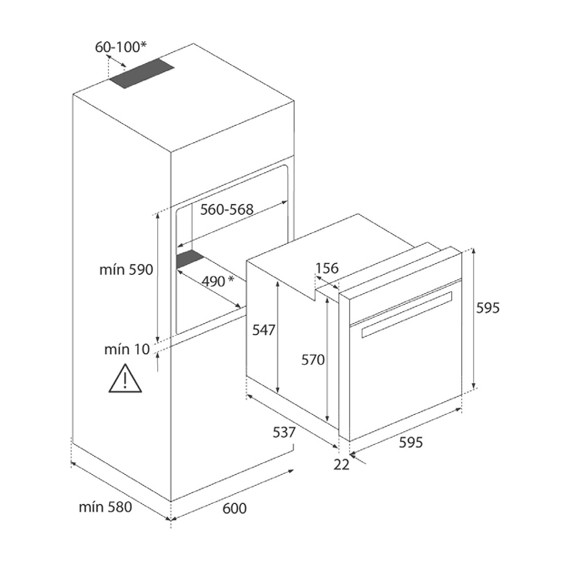 Электрический духовой шкаф Teka Easy HBB 735 Stainless steel 41560210 - фото 3