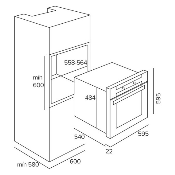 Электрический духовой шкаф Teka Total HSB 615 SS Inox 41560121 - фото 2