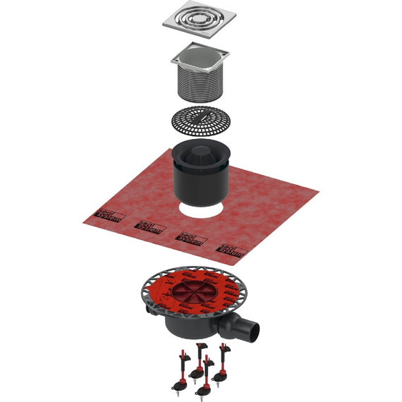 Сливной трап TECEdainpoint S DN 50 KDP-S120 - фото 2