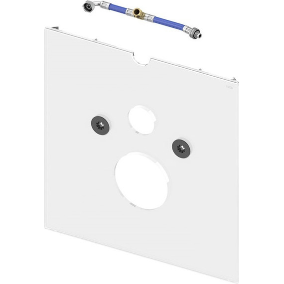 Нижняя панель TECElux 9650102, стекло белое - фото 