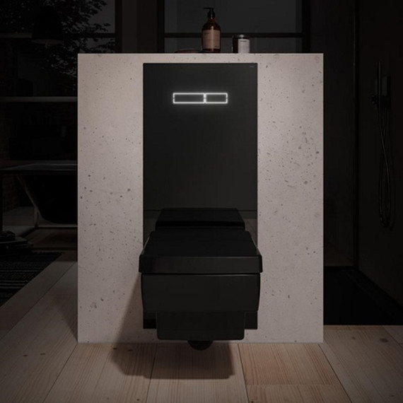 Верхняя панель TECElux 9650003, стекло черное - фото 2