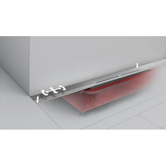 Трап TECEdrainprofile 90 см 670913, нержавеющая сталь, глянец/красный/позолоченный, Цвет производителя: красный, глянец, позолоченный, Размер трапа: 900 - фото 5