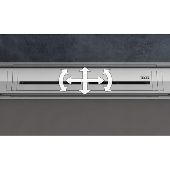 Трап TECEdrainprofile 80 см 670800, нержавеющая сталь, сатин, Цвет производителя: сатин, Размер трапа: 800 - фото 7