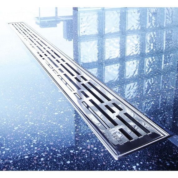 Решетка TECEdrainline “basic" для трапа 100 см 601010, нержавеющая сталь, хром глянцевый - фото 2