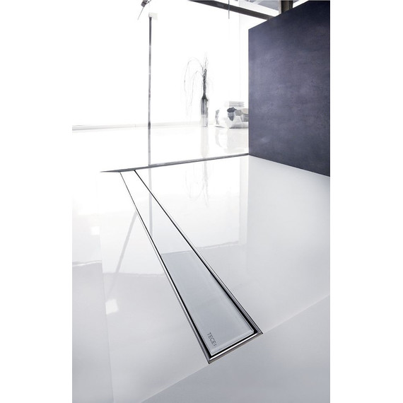 Решетка TECEdrainline для трапа 120 см 601291, стекло, белый - фото 3