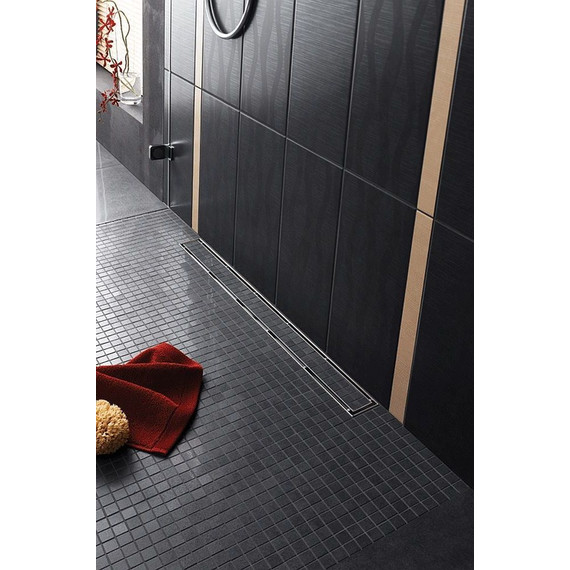 Решетка TECEdrainline "plate II" для трапа 80 см 600872, нержавеющая сталь, хром глянцевый - фото 3