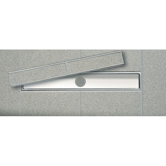 Решетка TECEdrainline "plate II" для трапа 150 см 601572, нержавеющая сталь, хром глянцевый - фото 2