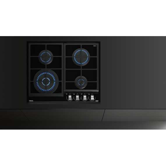 Газовая варочная поверхность Teka Urban GZC 64320 XBN Night river black 112570042 - фото 8