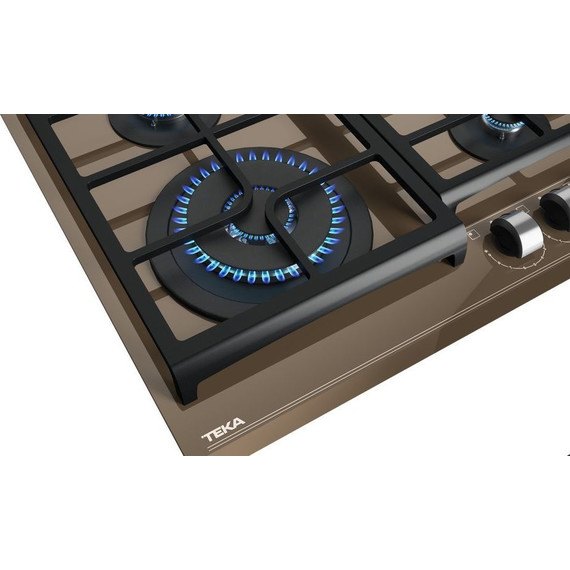 Газовая варочная поверхность Teka Urban GZC 64320 XBN London brick 112570092 - фото 6