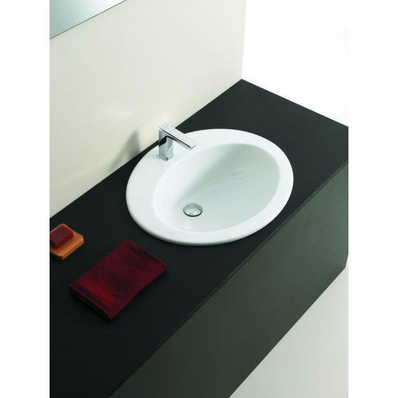 Раковина врезная на столешницу Vitra S20 53 см 5468B003-0001 - фото 