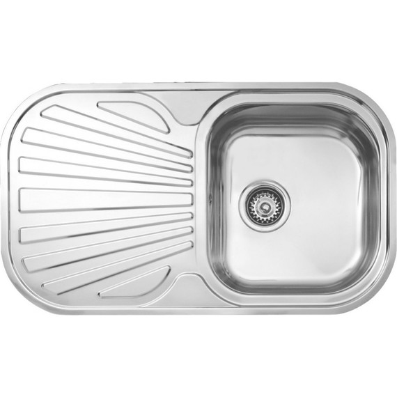 Кухонная мойка Teka Total Stylo 1B 1D 10107017, нержавеющая сталь - фото 