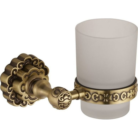 Стакан для зубных щеток Bronze de luxe Windsor K25006, цвет бронза - фото 