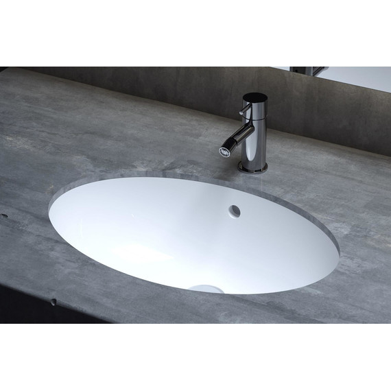 Раковина врезная под столешницу Salini Marea 12 56 см 1101109M (S-Sense) матовая - фото 3