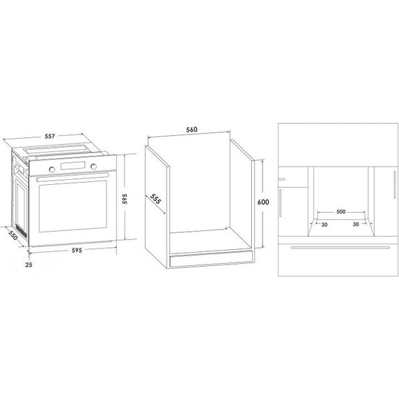 Электрический духовой шкаф Schaub Lorenz SLB ES6353 - фото 2