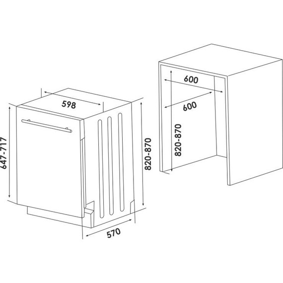 Встраиваемая посудомоечная машина Schaub Lorenz SLG VI6210 - фото 2