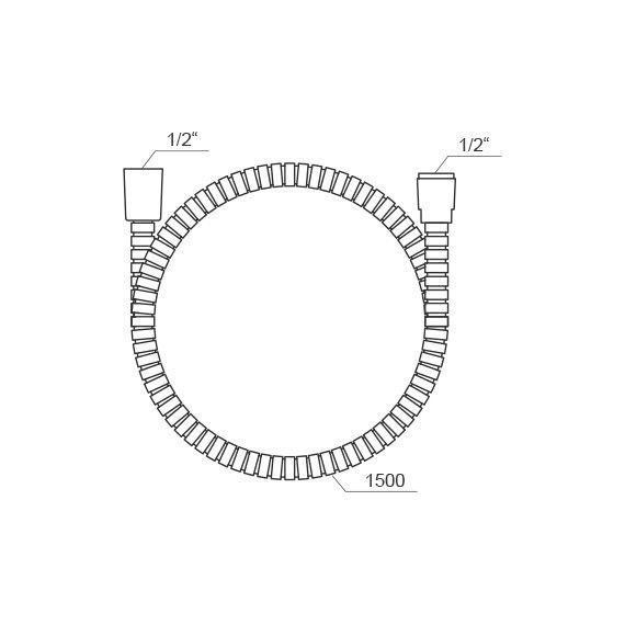 Душевой шланг Ravak X07P065 - фото 4