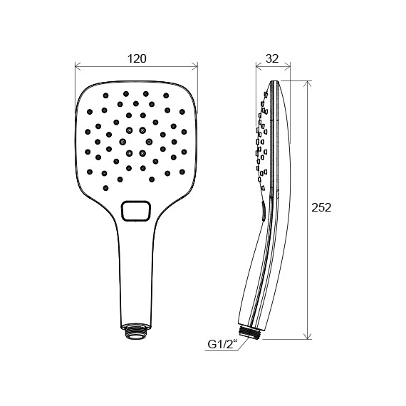Ручной душ Ravak Air X07P348 - фото 4