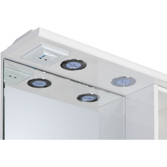 Зеркало шкаф Акватон Онда 60 см 1A009802ON01R - фото 5