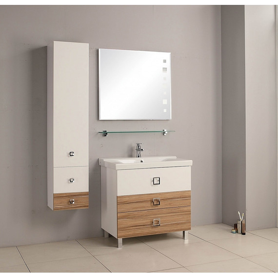 Полка для зеркала Акватон 85 см 1A110303XX010 - фото 2