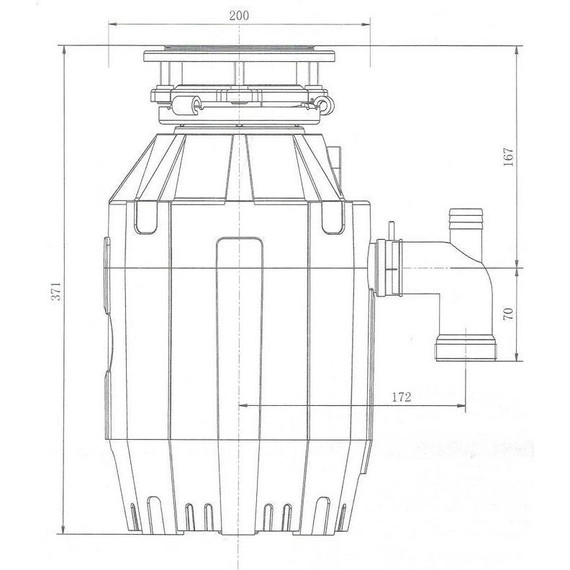 Измельчитель пищевых отходов Bone Crusher BC 910 - фото 12