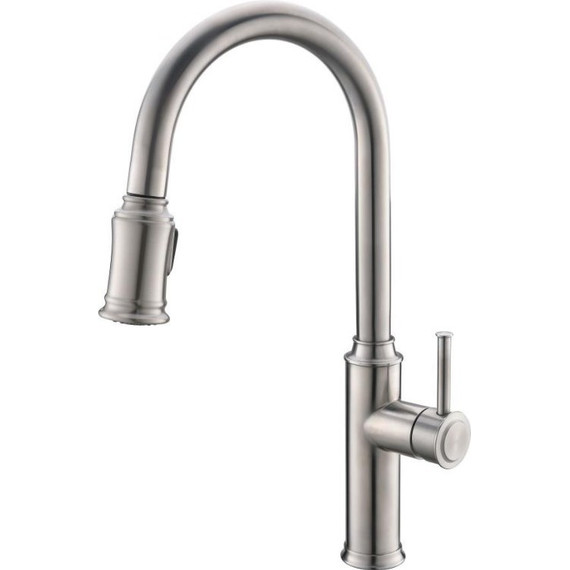 Смеситель для кухни BelBagno BB-LAM58-IN, сатин - фото 