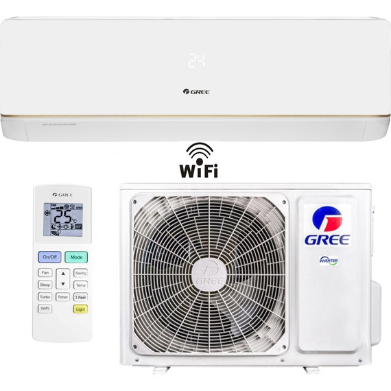 Сплит-система Gree Bora Inverter Wi-Fi GWH12AABXB-K6DNA2C - фото 7
