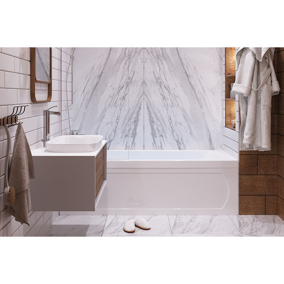 Ванна акриловая 1ACReal Gamma 150х69 см BBA-GA157X0-00U с каркасом, Размер - мм: 1500х700 - фото 11