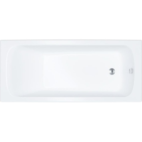 Ванна акриловая 1ACReal Gamma 160х69 см BBA-GA167X0-00U с каркасом, Размер - мм: 1600х700 - фото 